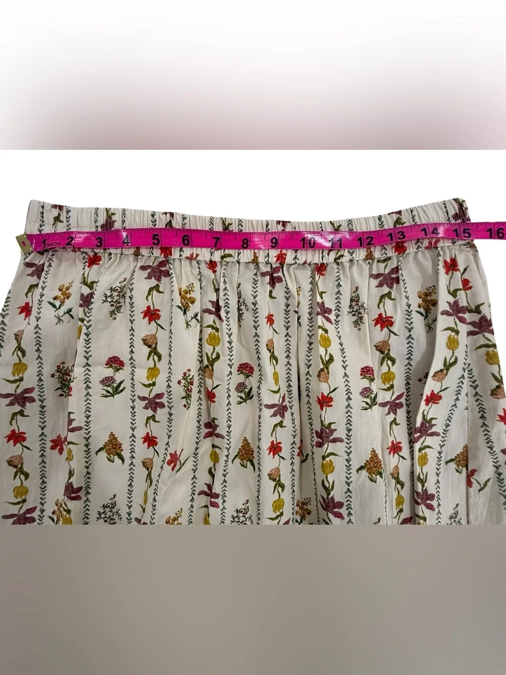 NWT Philosophy Republic Floral Cotton Top Maxi Skirt 2 Piece Set Large